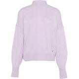 Gebreide Trui - Lavender - Met Opstaande Kraag