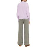 Gebreide Trui - Lavender - Met Opstaande Kraag