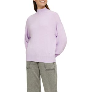 Gebreide Trui - Lavender - Met Opstaande Kraag
