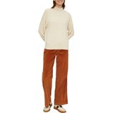 Pullover - Opstaande Kraag - Lange Mouwen - Geribbelde Structuur - Regular Fit