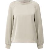 Blouse - Blouseshirt - Satijn - Effen - Lange Mouw