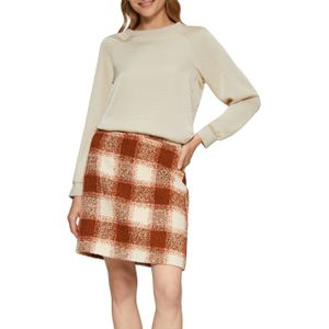 Blouse - Blouseshirt - Satijn - Effen - Lange Mouw