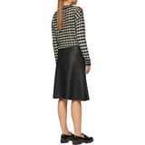 s.Oliver BLACK LABEL - Rok - Leerlook - Kunstleer - Knielang