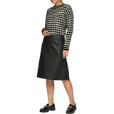 s.Oliver BLACK LABEL - Rok - Leerlook - Kunstleer - Knielang