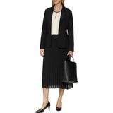 s.Oliver BLACK LABEL - Blouse - Zwart - Katoen - Lange Mouwen