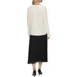 s.Oliver BLACK LABEL - Blouse - Zwart - Katoen - Lange Mouwen