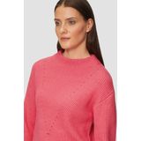 Trui - Effen - Knitwear - Opstaande Kraag - Lange Mouw - Losse Pasvorm