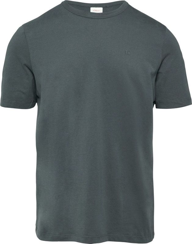 s Oliver - T-shirt - Mannen - 5534 BLUE