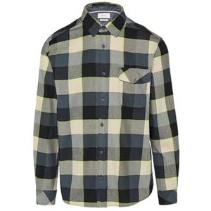 s.Oliver - Hemd - Geruit - Lichtgewicht Stretchkatoen