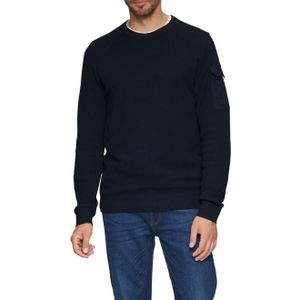 Gebreide Trui - Effen - Knitwear - Raglanmouwen - Lange Mouwen