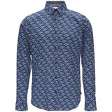 s.Oliver - Hemd - Maat S - Mannen - 59A1 BLUE - onbekend materiaal