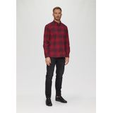 Overhemd - Geruit - Katoen - Lange Mouw - Regular Fit