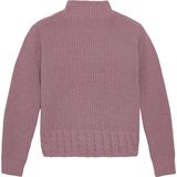 s.Oliver - Junior Trui - Roze - Katoen - Opstaande Kraag - Lange Mouwen