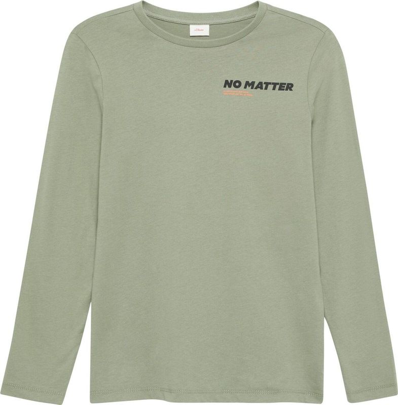 s Oliver - T-shirt0 - Jongens - 7805 GREEN