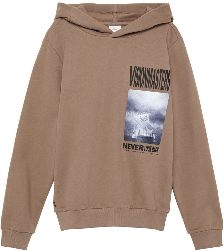 s.Oliver - 8612 - Sweatshirt - Groen - Katoen