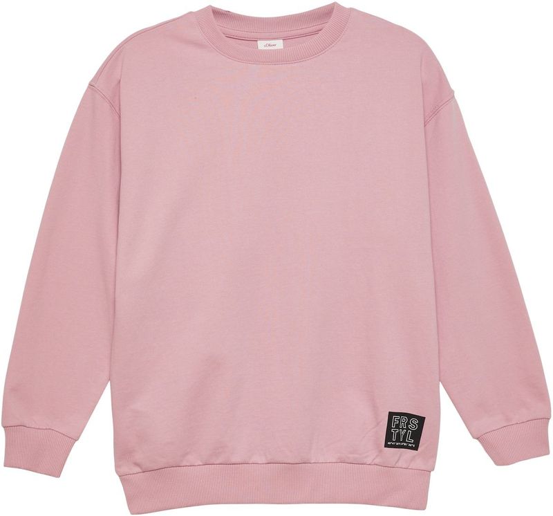 Sweater - Effen - Sweatstof - Lange Mouw - Normale Pasvorm