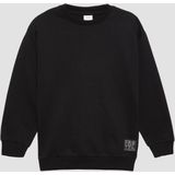 Sweater - Effen - Sweatstof - Lange Mouw - Normale Pasvorm