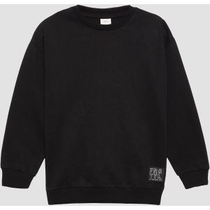 Sweater - Effen - Sweatstof - Lange Mouw - Normale Pasvorm