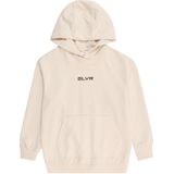 Sweatshirt - Geribd Ceintuurtje - Kangaroo Zak - Sweatstof - Capuchon - Logoprint