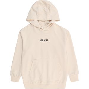 Sweatshirt - Geribd Ceintuurtje - Kangaroo Zak - Sweatstof - Capuchon - Logoprint