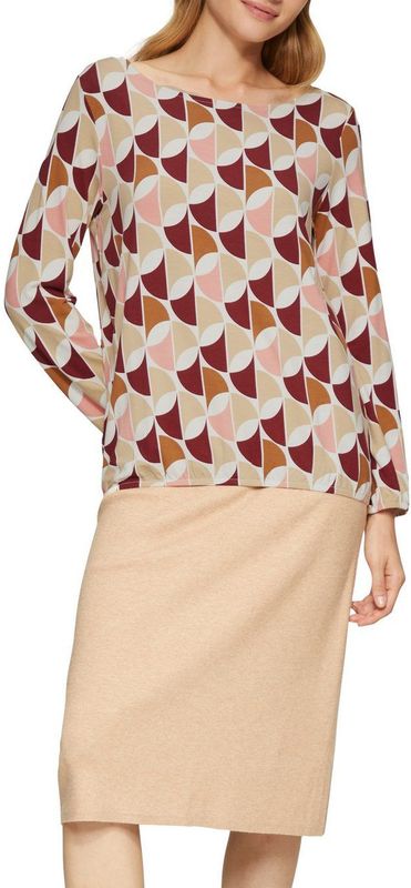 Blouseshirt - Soepel - Boothals