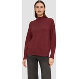 Gebreide Trui - Knus - Vrouwelijke Opstaande Kraag - Relaxte Pasvorm