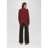 Gebreide Trui - Knus - Vrouwelijke Opstaande Kraag - Relaxte Pasvorm