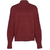 Gebreide Trui - Knus - Vrouwelijke Opstaande Kraag - Relaxte Pasvorm