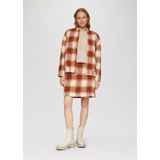 s.Oliver - Gebreide Trui - Beige - Met Structuurpatroon