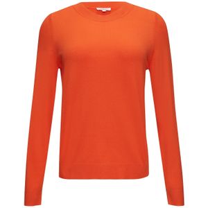 s.Oliver - Trui - Donkeroranje - Knitwear - Lange Mouw