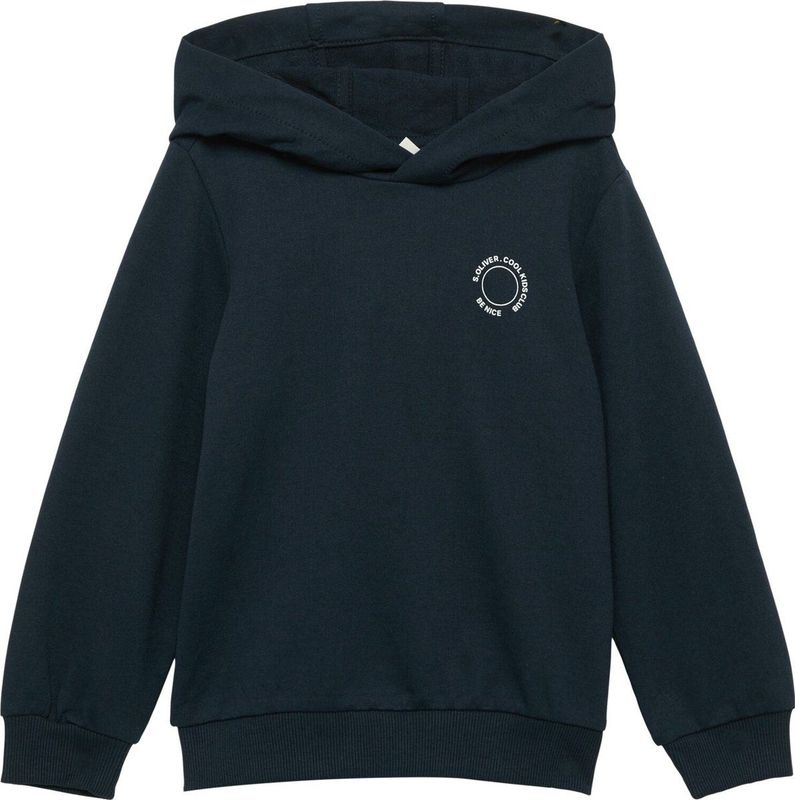 s.Oliver - Trui - Zacht Katoenmix - Met Capuchon - Voor Jongens