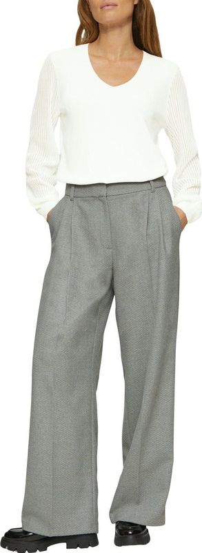 Trui - Effen - Knitwear - Lange Mouw - Normale Pasvorm - Normale Lengte