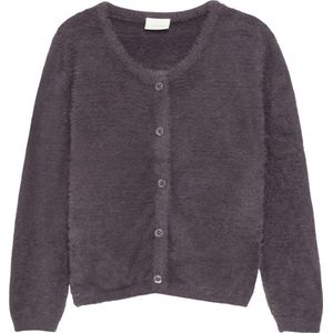 s.Oliver Strickjacke Flauschige Strickjacke aus Effekt-Garn Rippbündchen