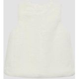s.Oliver - Indoor-Weste - Mouwloos Vest - Pluche Imitatiebont