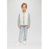 s.Oliver - Indoor-Weste - Mouwloos Vest - Pluche Imitatiebont