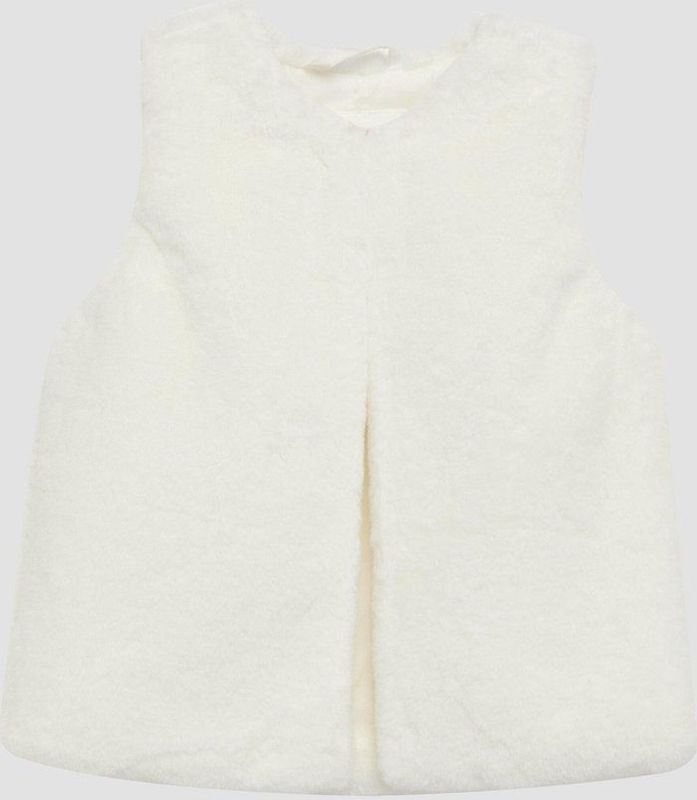 s.Oliver - Indoor-Weste - Mouwloos Vest - Pluche Imitatiebont