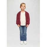 Jeans - Betsy - Regular Fit - Mid Rise - Flared Leg - Glinsterende Krijtstrepen