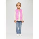 s.Oliver - Indoor-Weste - Mouwloos - Pluche Imitatiebont