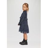s.Oliver - Junior - Jurk - Glitter - Meisjes - Zwart - Jersey
