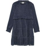 s.Oliver - Junior - Jurk - Glitter - Meisjes - Zwart - Jersey