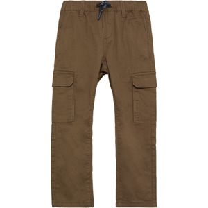 s.Oliver - Pelle - Broek - Bruin - Katoen, Cargozak, Elastische Band
