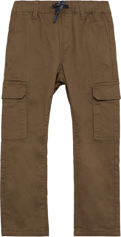 s.Oliver - Pelle - Broek - Bruin - Katoen, Cargozak, Elastische Band