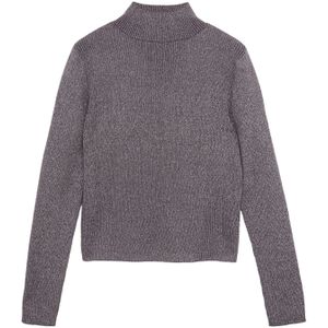 s.Oliver - eosine - Trui - Rood - Knitwear - Opstaande Kraag