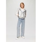 s.Oliver - Sweatshirt - Ecru - Oversized - Met Capuchon