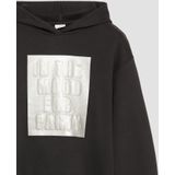 s.Oliver - Sweatshirt - Zwart - Capuchon - Lange Mouw
