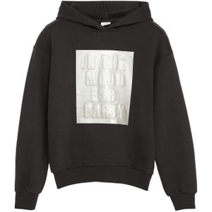 s.Oliver - Sweatshirt - Zwart - Capuchon - Lange Mouw