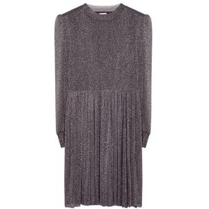 s.Oliver Junior Meisjes Mesh Jurk met Glitter Garen, 4892, 134