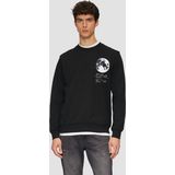 Sweatshirt - Warm - Met Print Op De Voorkant