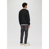 Sweatshirt - Warm - Met Print Op De Voorkant