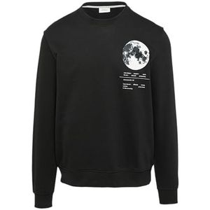 Sweatshirt - Warm - Met Print Op De Voorkant